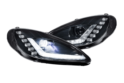 Morimoto XB LED Heads LF460.2 | Chevrolet Corvette (Gen 2) (05-13) (Set / Black) GM Corvette C6