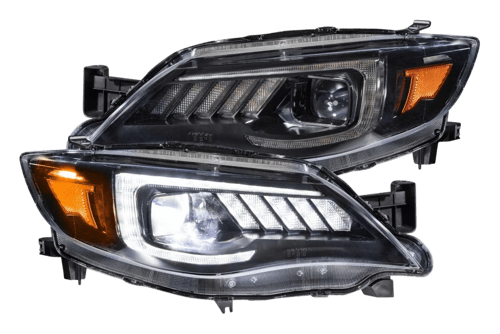 Morimoto XB LED Headlights: Subaru Impreza WRX (08-14) (Pair / ASM) - LF477