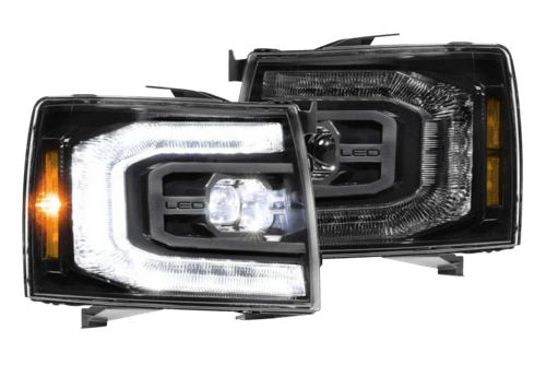 Morimoto XB LED Headlights (Gen II): 07-13 Silverado - LF540.2-ASM - (GEN II)